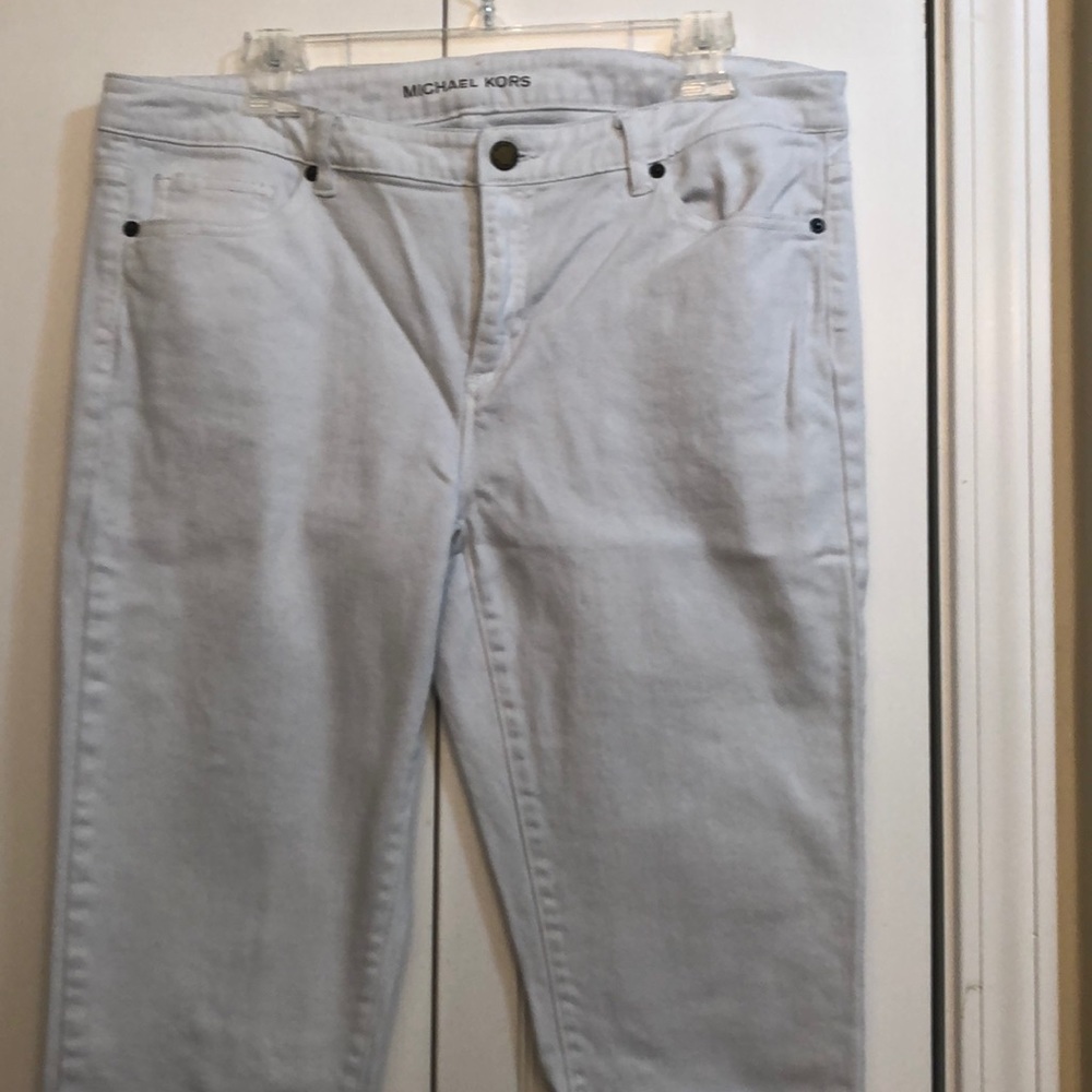 Michael Kors white jeans